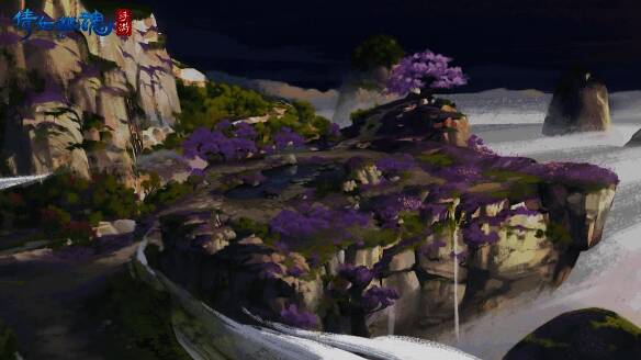 落霞峰云海汇聚