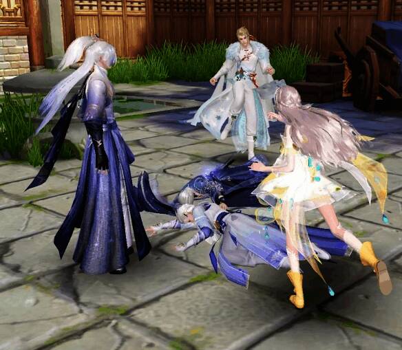 打架现场(调侃画面)