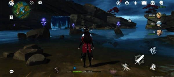 放电石和继电石分布示意图