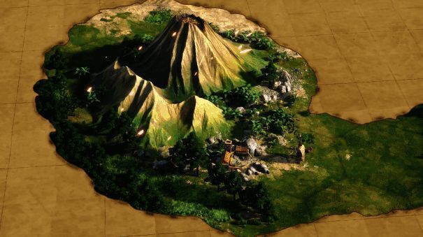 游戏中探索未知画面