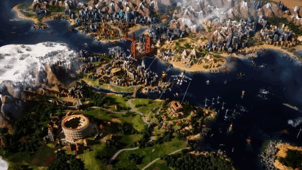 游戏中科技发展画面