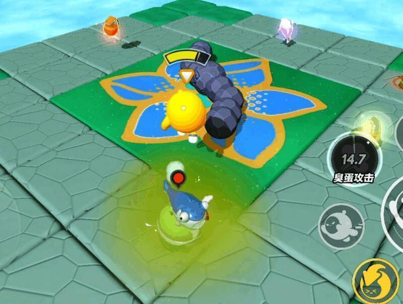 臭蛋攻击技能效果画面