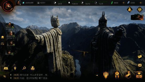 《指环王:纷争》中的传奇角色