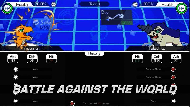 《数码宝贝:网络驱动器》游戏画面2