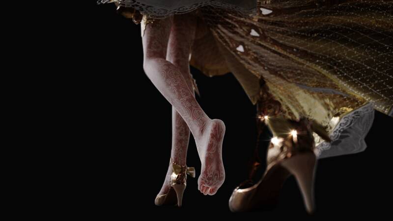 白棋女王白丝展示图