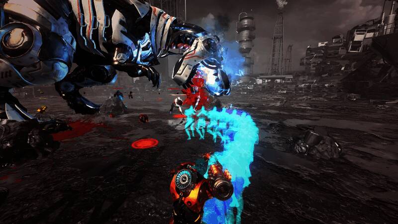 赛博城战斗画面