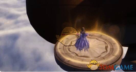 长按二段跳越过空中圈到下个圆盘场景图