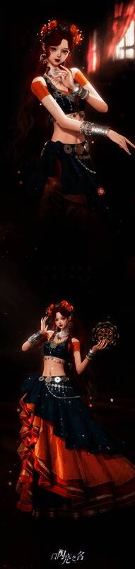 《以闪亮之名》吟游沙语套装展示图2