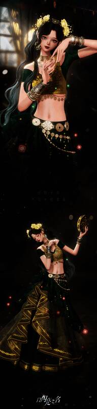 《以闪亮之名》吟游沙语套装展示图3