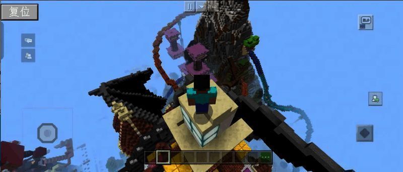 《我的世界》乐园玩法另一角度场景图