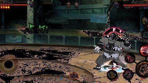 大筒木桃式等人袭击木叶的画面