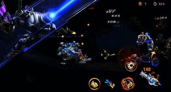 源能机兵在游戏中的画面