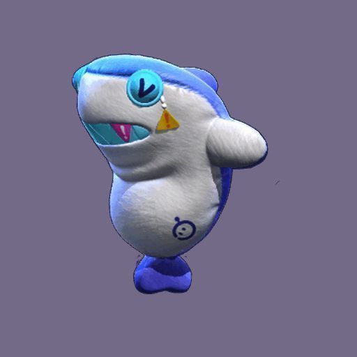 小鲨包背面细节图