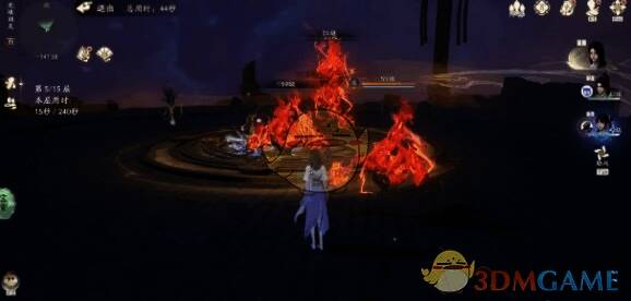 赵灵儿辅助李逍遥击败首领图