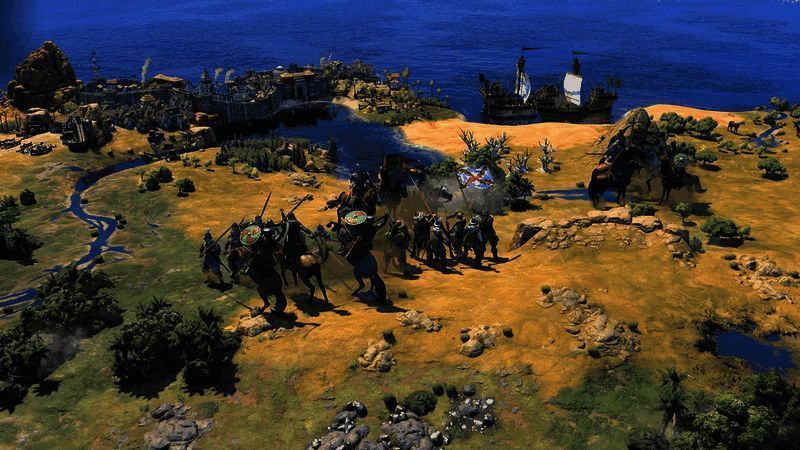 《文明》游戏相关场景图