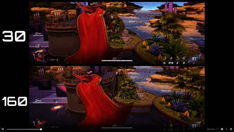 测试中英雄角色性能受影响画面