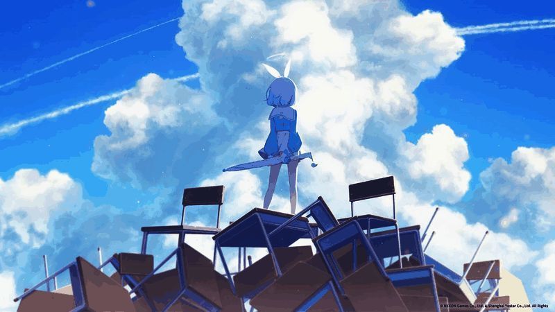 《蔚蓝档案》与初音未来联动相关宣传图5