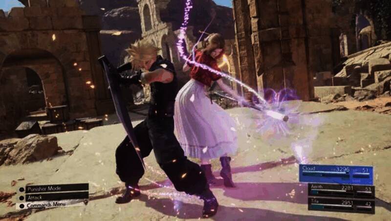 《最终幻想7:重制版》相关画面