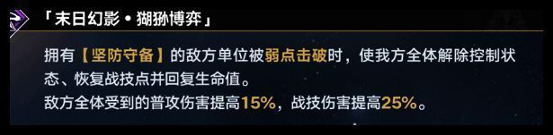 《崩坏星穹铁道》末日幻影阵容相关展示