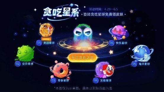 六大主题贪吃星球画面
