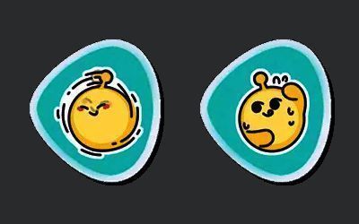 《蛋仔派对》面包狗松松表情展示图