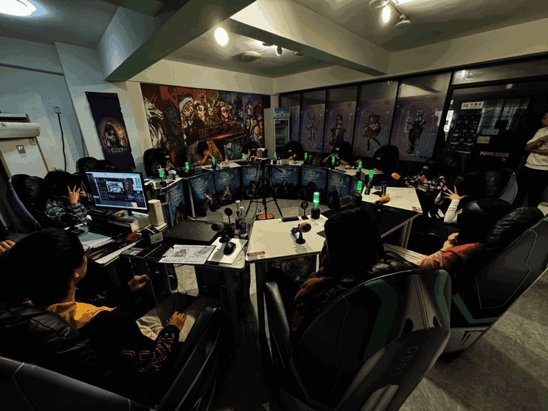 海选赛选手比赛场景