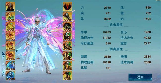 人物属性面板图2