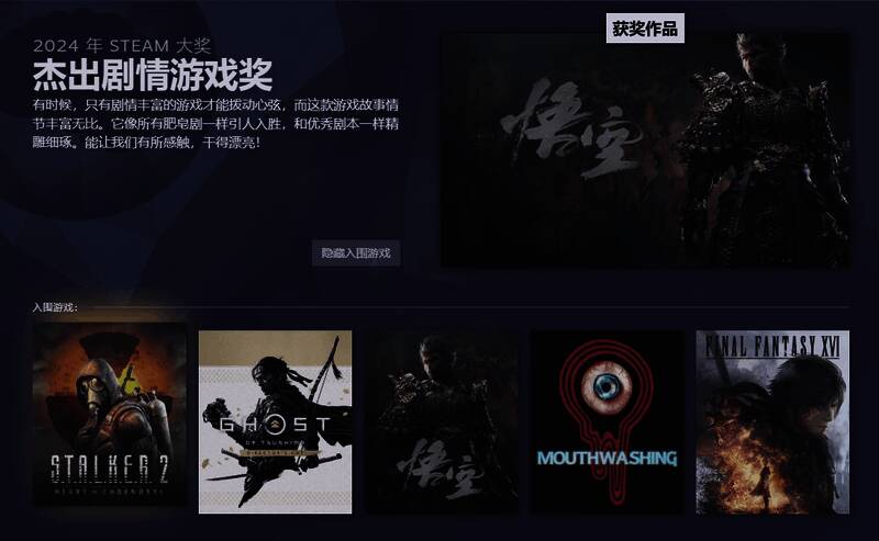 杰出剧情游戏《黑神话》相关图片