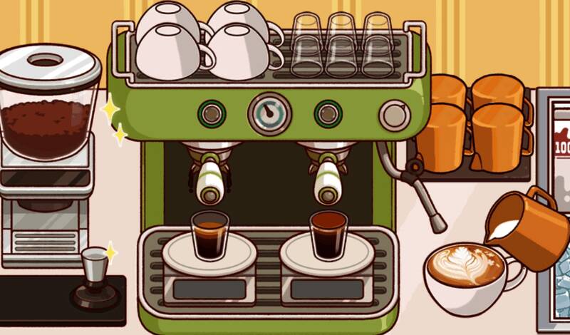 可口的咖啡拉花相关配图2