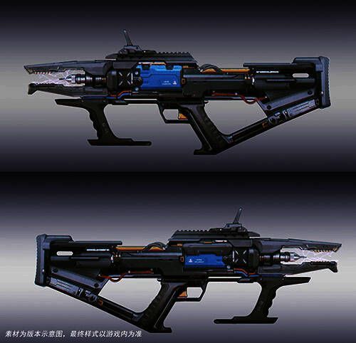 《王牌战争：文明重启》电磁步枪展示图