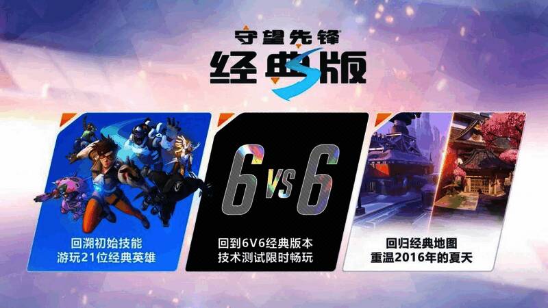 守望先锋技术测试宣传图