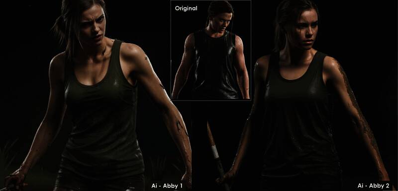 AI生成的Abby形象