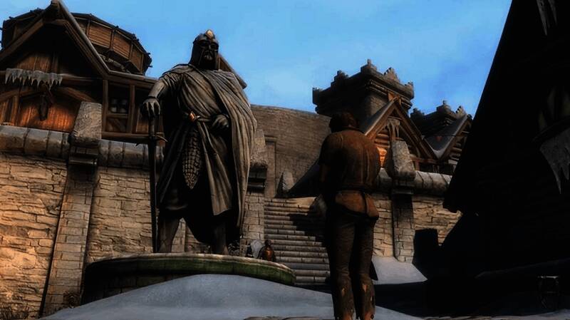 《上古卷轴5》Mod“Skyblivion”相关画面