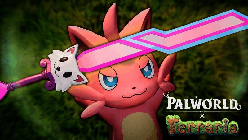 《幻兽帕鲁》与《泰拉瑞亚》联动相关图片