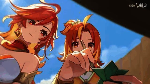 《原神》玛薇卡角色PV「旧时光」视频截图