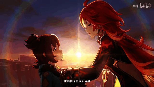 《原神》玛薇卡角色PV「旧时光」视频截图