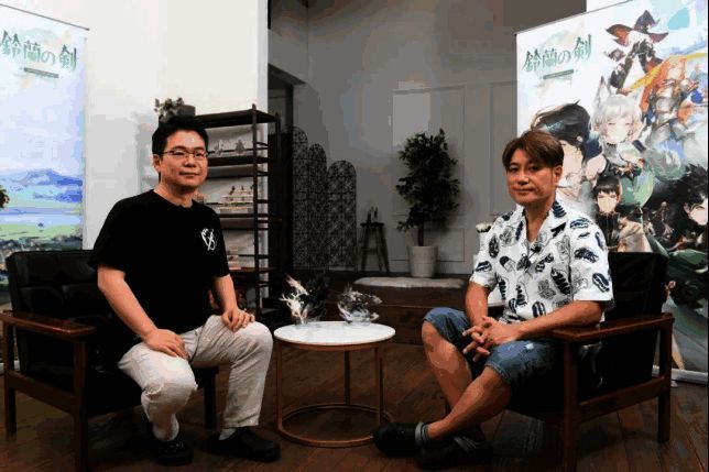 《铃兰之剑》导演郭磊与松野泰己特别对谈画面