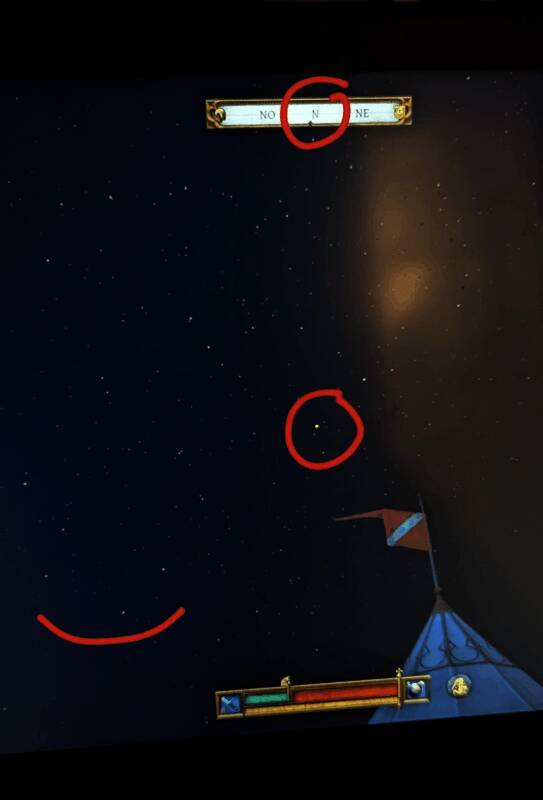 《天国：拯救2》星图导航画面