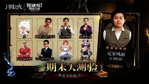 A组参赛主播信息图