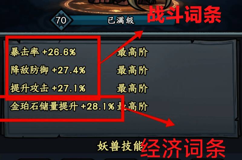 《大梦道心录》妖兽战斗和经济词条展示