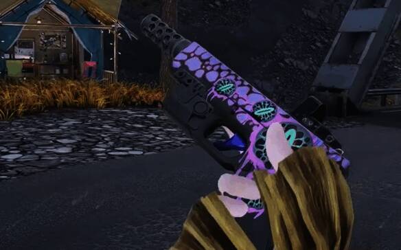 《七日世界》GLOCK手枪魔瞳枪皮展示图