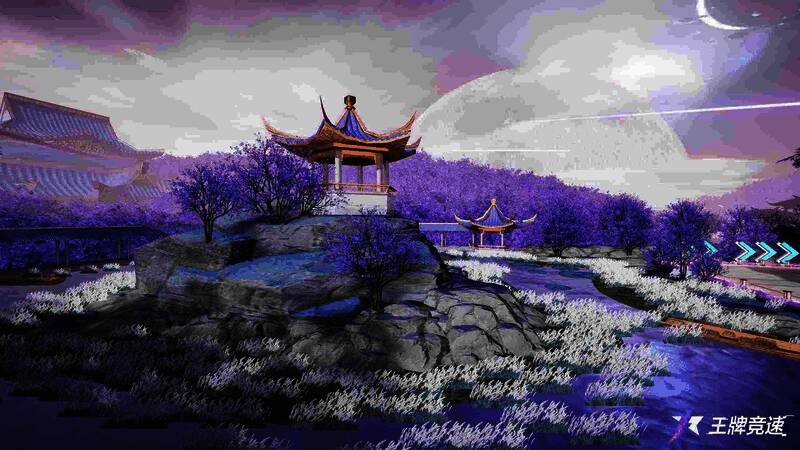 广寒宫青华紫桂之林景色图