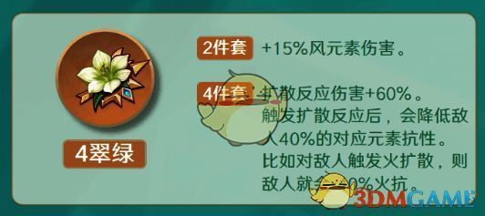 翠绿之影圣遗物