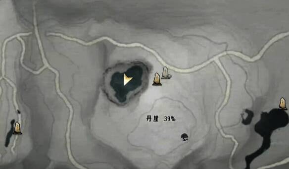 福德长寿花钱所在山洞洞口图