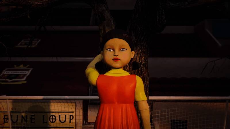 《使命召唤：黑色行动6》与《鱿鱼游戏》联动视频截图2