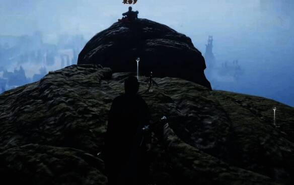 秦将白起花钱在大佛头顶位置图