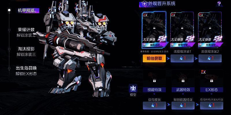 外观晋升系统升级宣传图