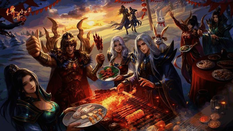 传奇世界手游七周年新服宣传图2