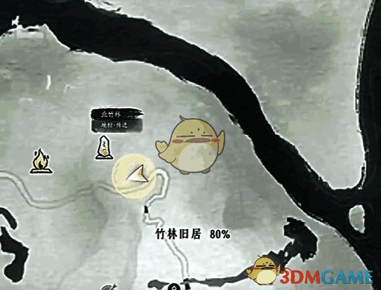 北竹林地图标记