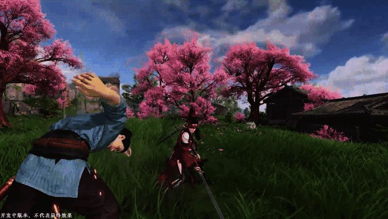 《永劫无间》手游实机玩法动图